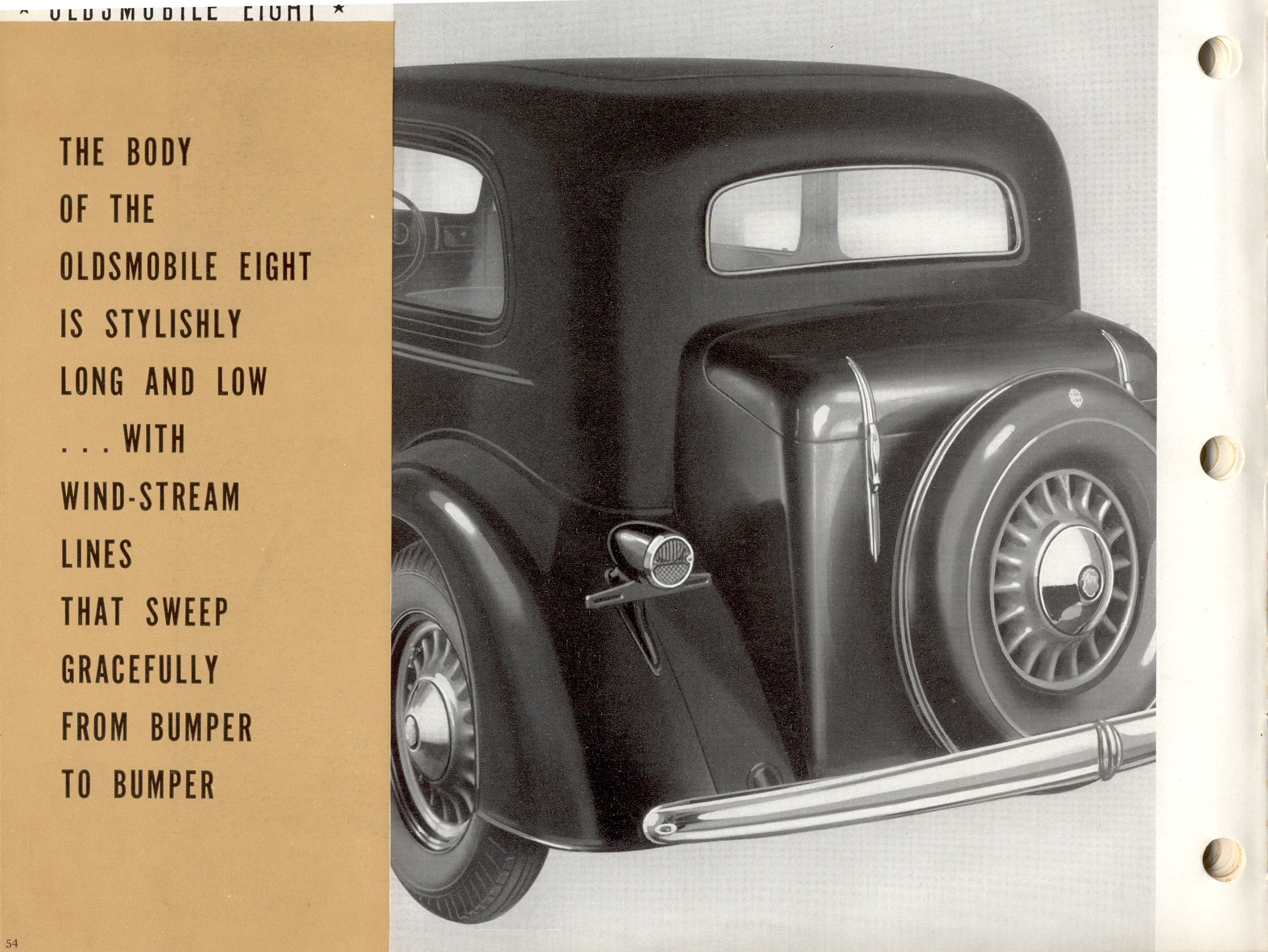 1933 Oldsmobile Motor Cars Booklet Page 13